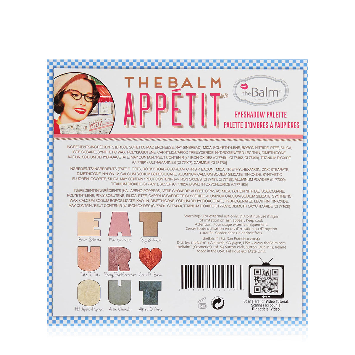 APPETIT EYESHADOW PALETTE 9 COLORS